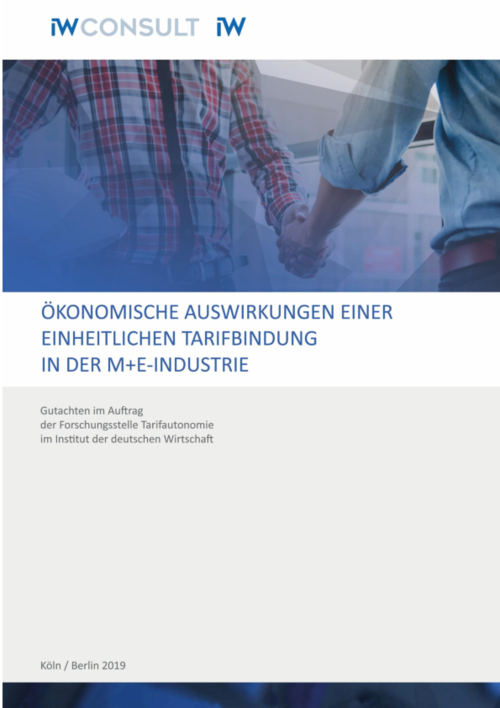 Ökonomische Auswirkungen einer einheitlichen Tarifbindung