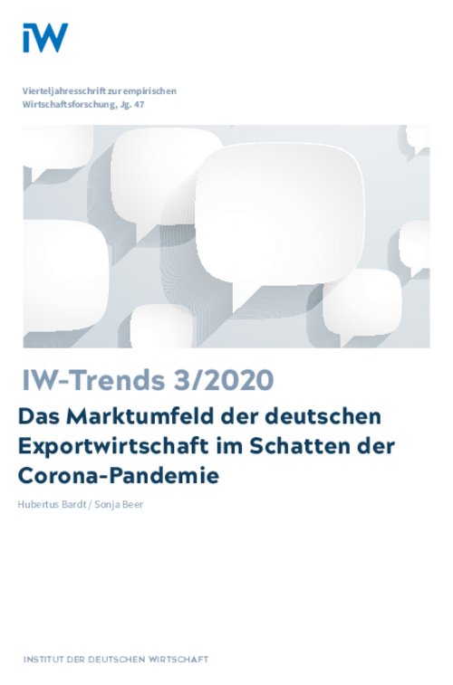 The Market Environment for German Exports in the Shadow of the Coronavirus Pandemic