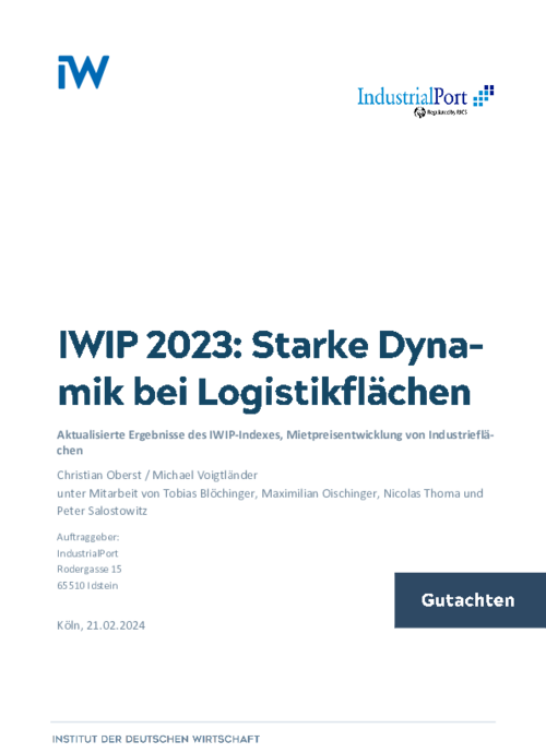 Starke Dynamik bei Logistikflächen