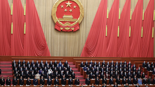 China's Leadership Holds Annual Two Sessions Political Meetings - Fourth Plenary Meeting