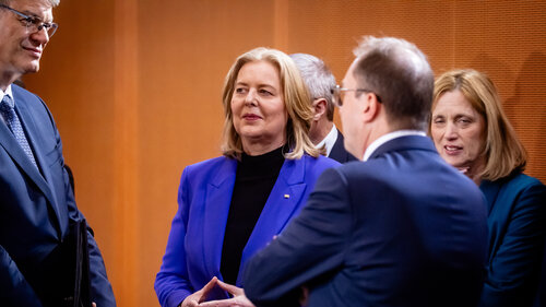 Constituent Cabinet Meeting of the Newly Formed German Goverment