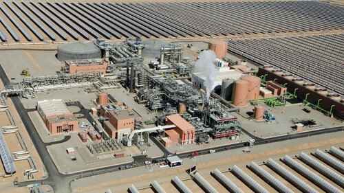 Morocco launches first solar power plant