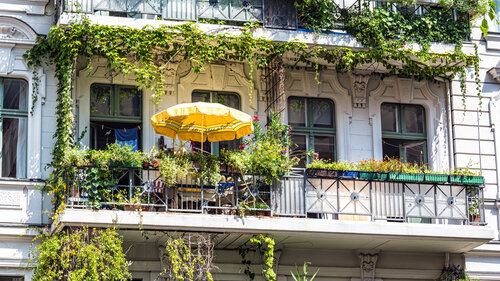 Beautiful balcony in Berlin