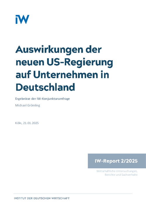 Auswirkungen der neuen US-Regierung auf Unternehmen in Deutschland