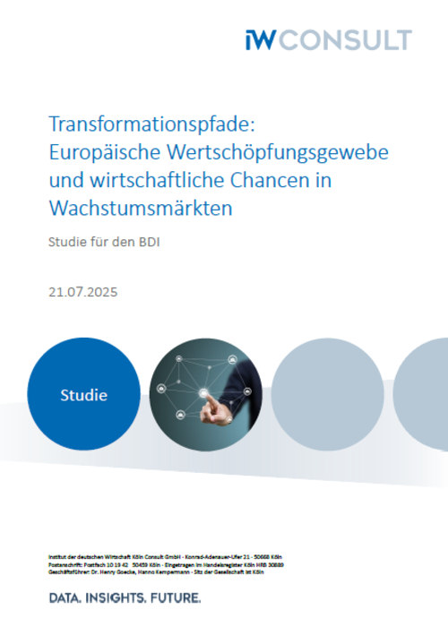 Europäische Wertschöpfungsgewebe und wirtschaftliche Chancen in Wachstumsmärkten