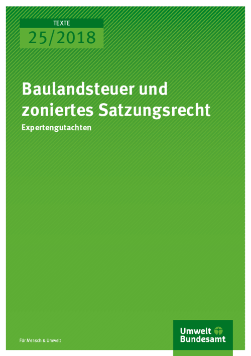Baulandsteuer und zoniertes Satzungsrecht