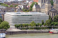 Das IW-Gebäude aus der Luft