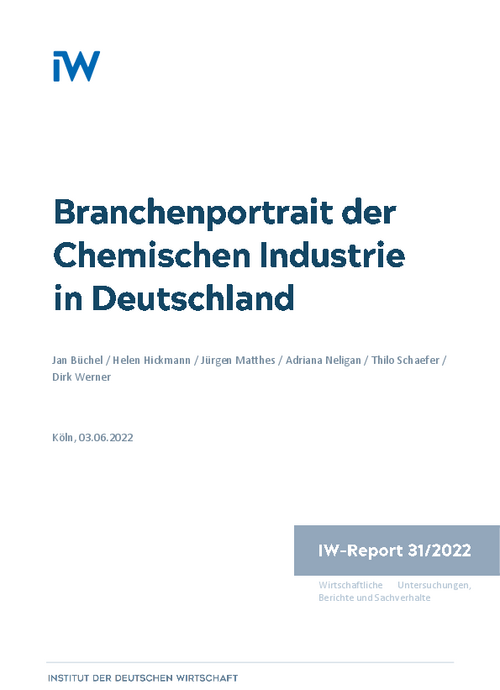 Branchenportrait der Chemischen Industrie in Deutschland