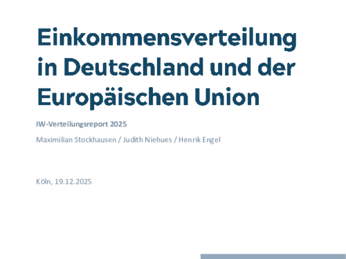 IW-Verteilungsreport 2025