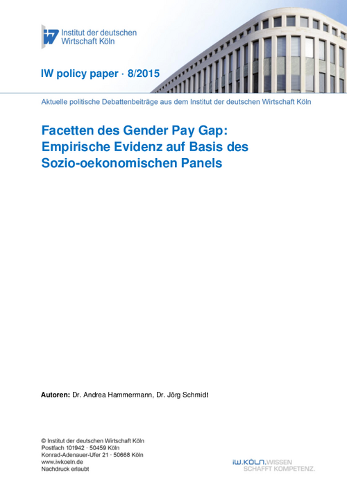 Facetten des Gender Pay Gap