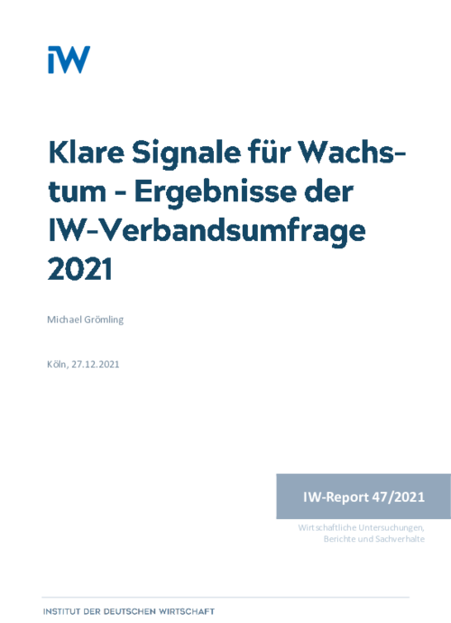 Klare Signale für Wachstum