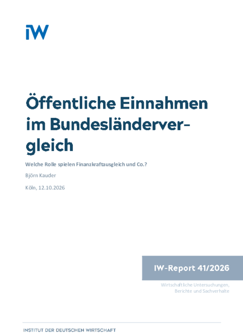 Welche Rolle spielen Finanzkraftausgleich und Co.?