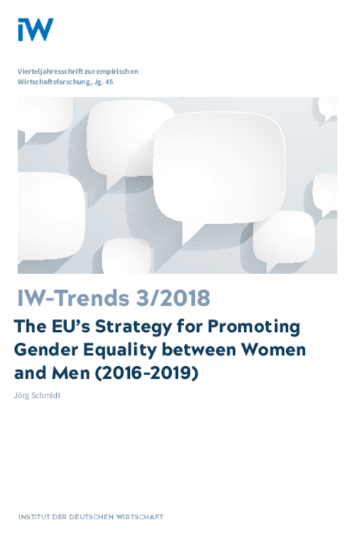 The EU’s Strategy for Promoting Gender Equality between Women and Men (2016–2019)