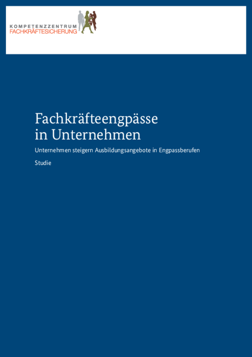 Unternehmen steigern Ausbildungsangebote in Engpassberufen