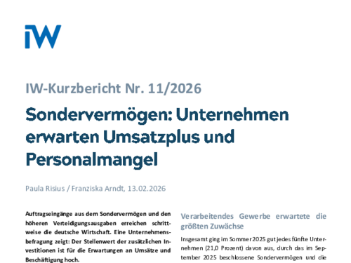 Unternehmen erwarten Umsatzplus und Personalmangel