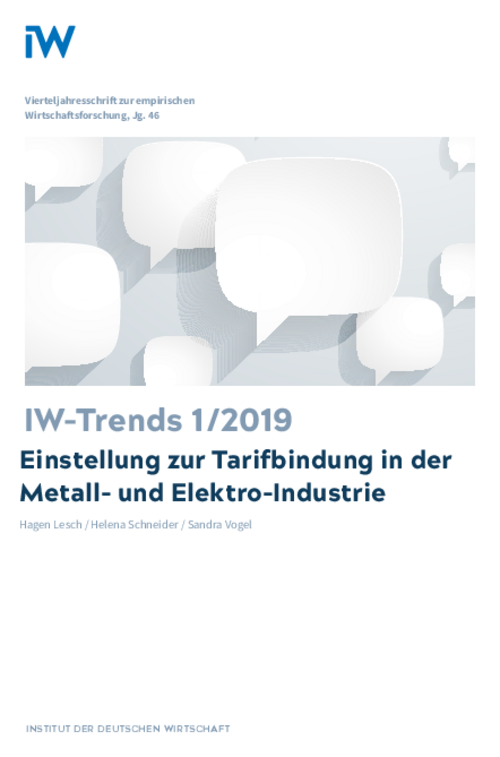Attitudes Towards Binding Collective Bargaining in the Metal and Electrical Industry