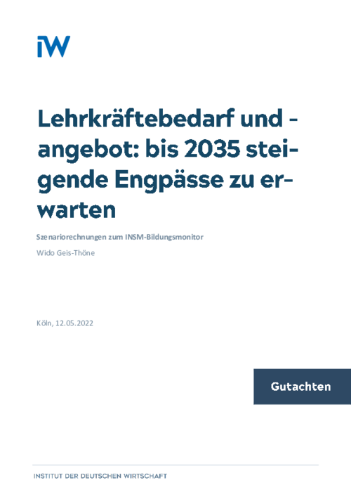 Bis 2035 steigende Engpässe zu erwarten