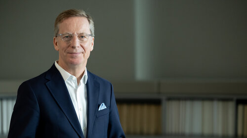 Prof.Dr. Michael Hüther, Diirektor Institut der deutschen Wirtschaft, aufgenommen am 19.10.2023 in Köln (c) Uta Wagner