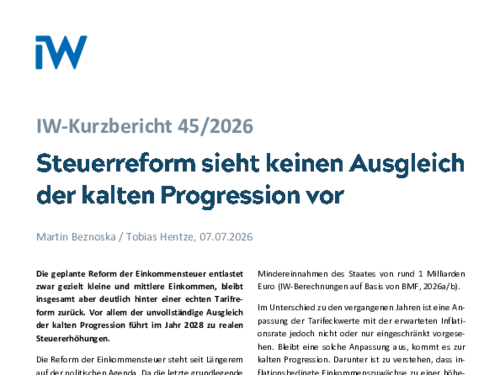 IW-Kurzbericht 45/2026