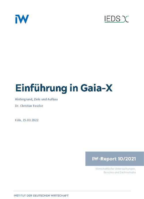 Einführung in Gaia-X – Hintergrund, Ziele und Aufbau