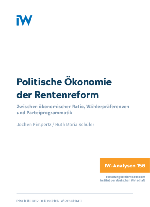 Zwischen ökonomischer Ratio, Wählerpräferenzen und Parteiprogrammatik