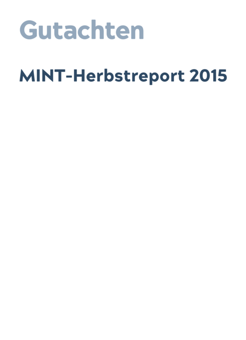 MINT-Herbstreport 2015