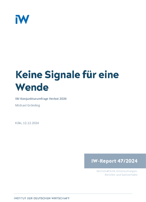 Keine Signale für eine Wende