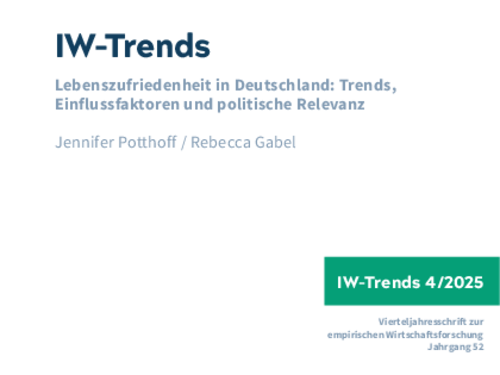 Trends, Influencing Factors and Political Relevance