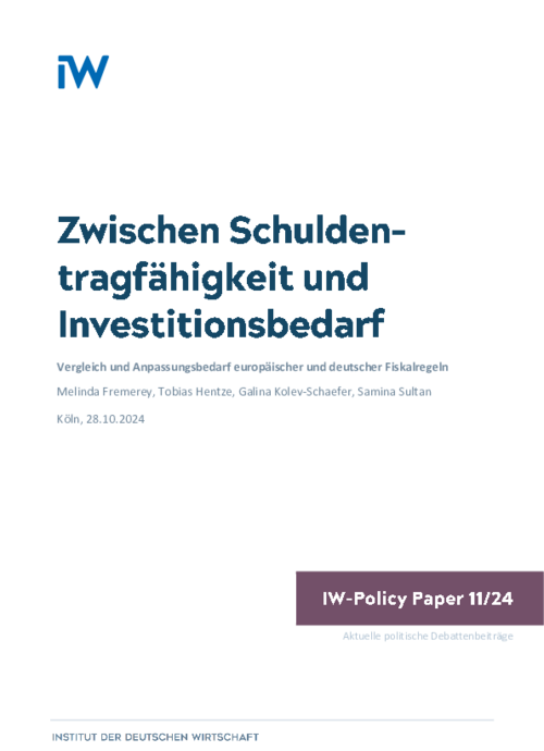 Zwischen Schuldentragfähigkeit und Investitionsbedarf