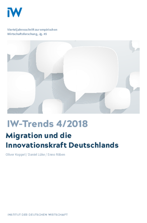 The Contribution of Migration to Germany's Innovative Strength