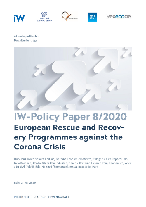 European Rescue and Recovery Programmes Against the Corona Crisis