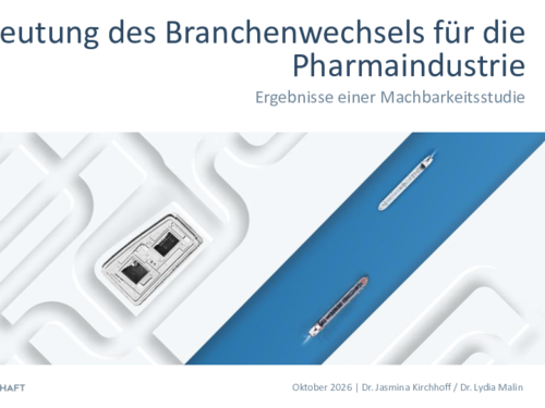 Bedeutung des Branchenwechsels für die Pharmaindustrie – Ergebnisse einer Machbarkeitsstudie
