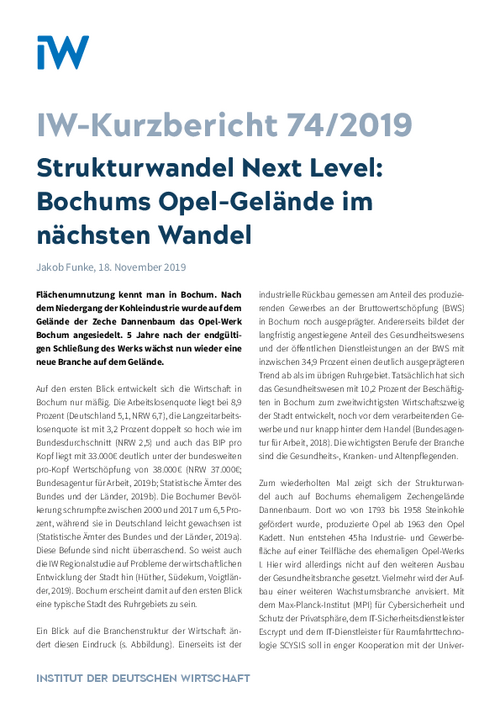 Bochums Opel-Gelände im nächsten Wandel