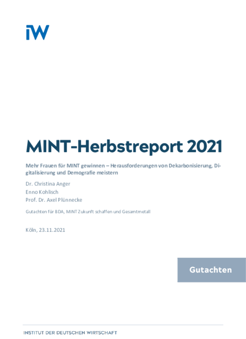 Mehr Frauen für MINT gewinnen – Herausforderungen von Dekarbonisierung, Digitalisierung und Demografie meistern