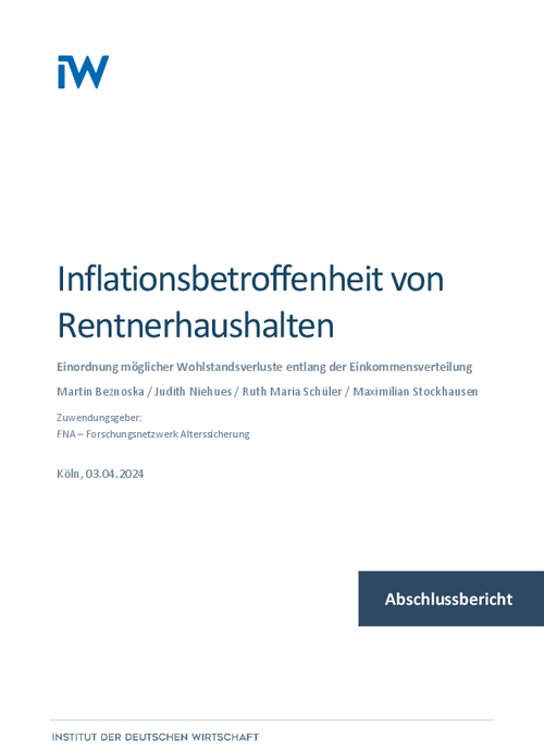 Einordnung möglicher Wohlstandsverluste entlang der Einkommensverteilung
