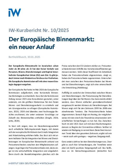 Ein neuer Anlauf
