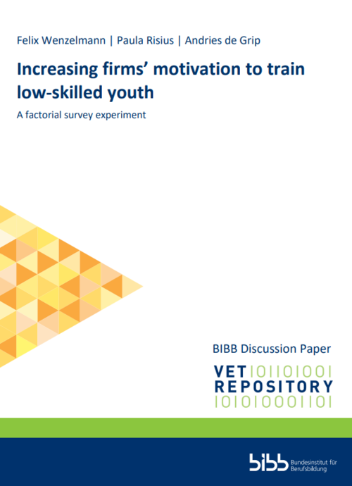 Increasing firms' motivation to train low-skilled youth: a factorial survey experiment
