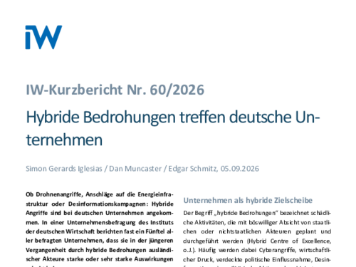 IW-Kurzbericht Nr. 60/2026
