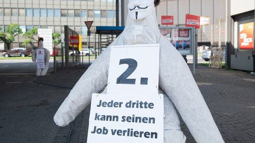 Strike At Thyssenkrupp Steel In Duisburg