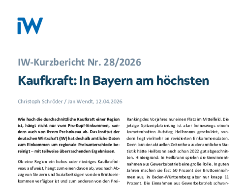 IW-Kurzbericht Nr. 28/2026