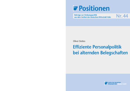 Effiziente Personalpolitik bei alternden Belegschaften
