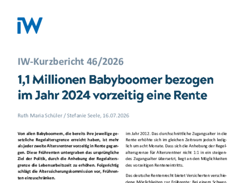 IW-Kurzbericht 46/2026