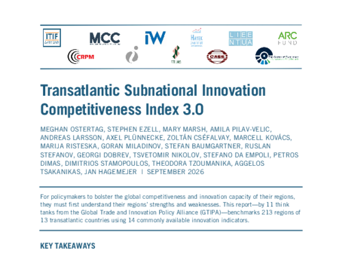 Transatlantic Subnational Innovation Competitiveness Index 3.0