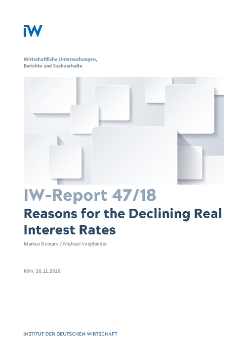 Reasons for the Declining Real Interest Rates