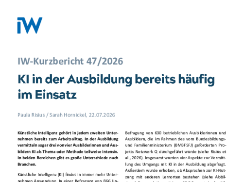 IW-Kurzbericht 47/2026