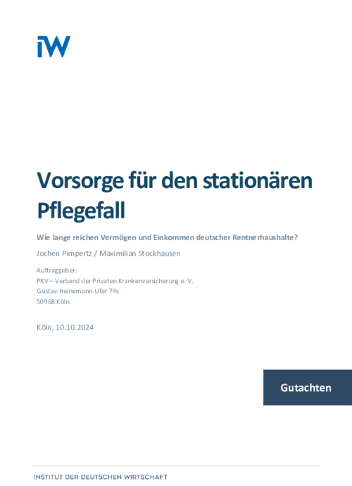 Wie lange reichen Vermögen und Einkommen deutscher Rentnerhaushalte?