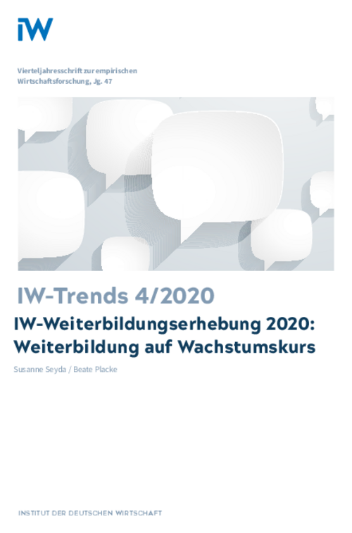 Results of the IW Survey of Further Training 2020