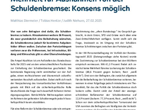 Konsens möglich