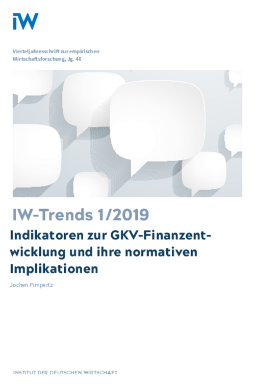 Indikatoren zur GKV-Finanzentwicklung und ihre normativen Implikationen