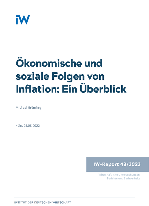 Ökonomische und soziale Folgen von Inflation